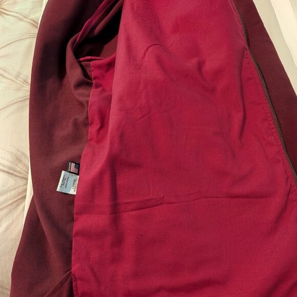 SIGNATURE INNOVATION GROUP burgundy men's fall-weather jacket, size XL-- VG cond - Picture 7 of 10